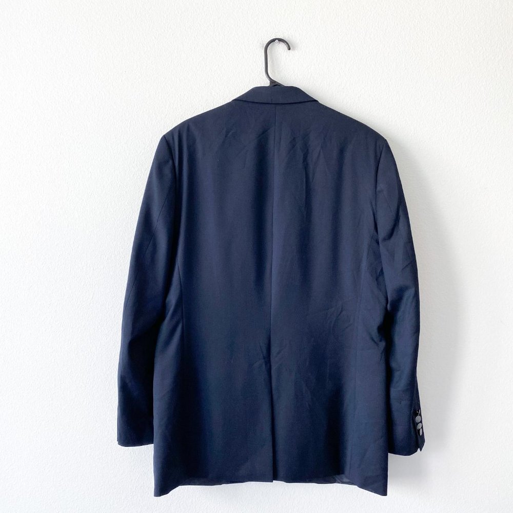 ❤️SOLD❤️Michael Kors Wool Blend Navy Blue Sports - Picture 3 of 9